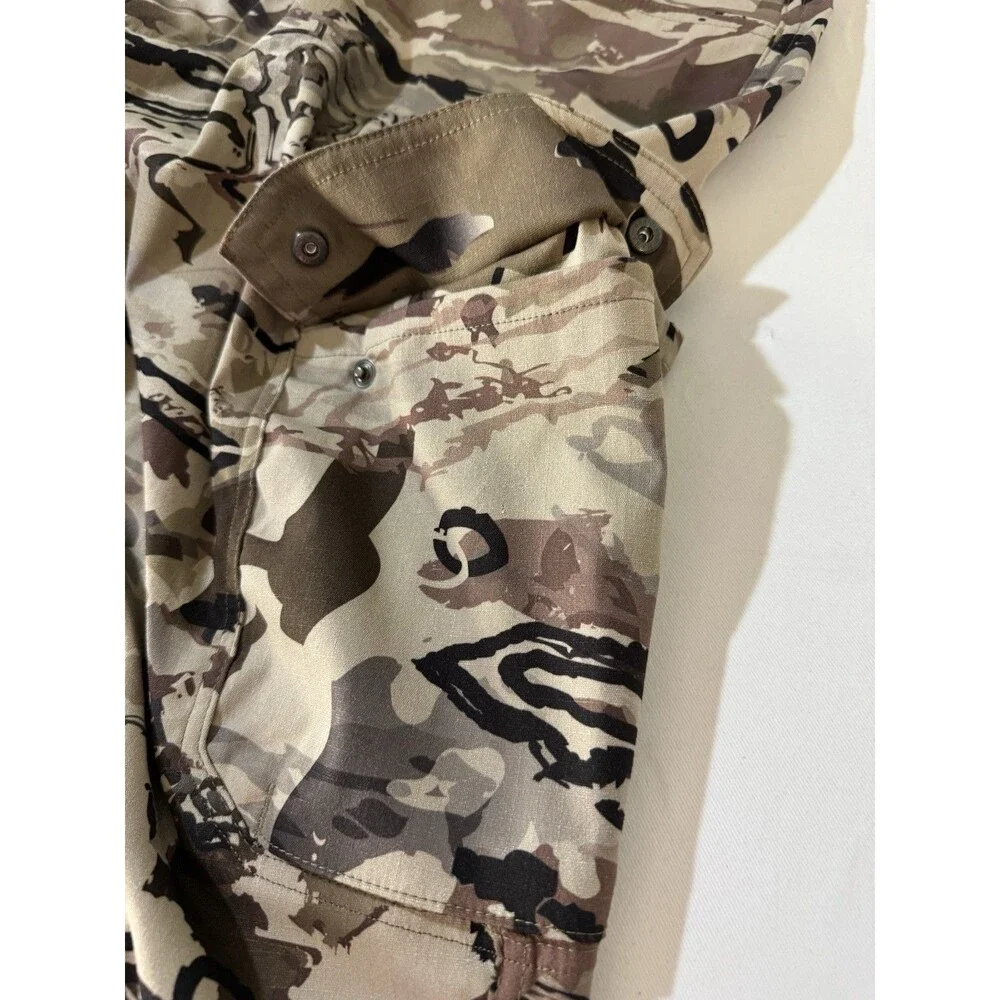 Under Armour Camo Multicolor Hunting/Tactical Pants Loose Mens Size 44x32